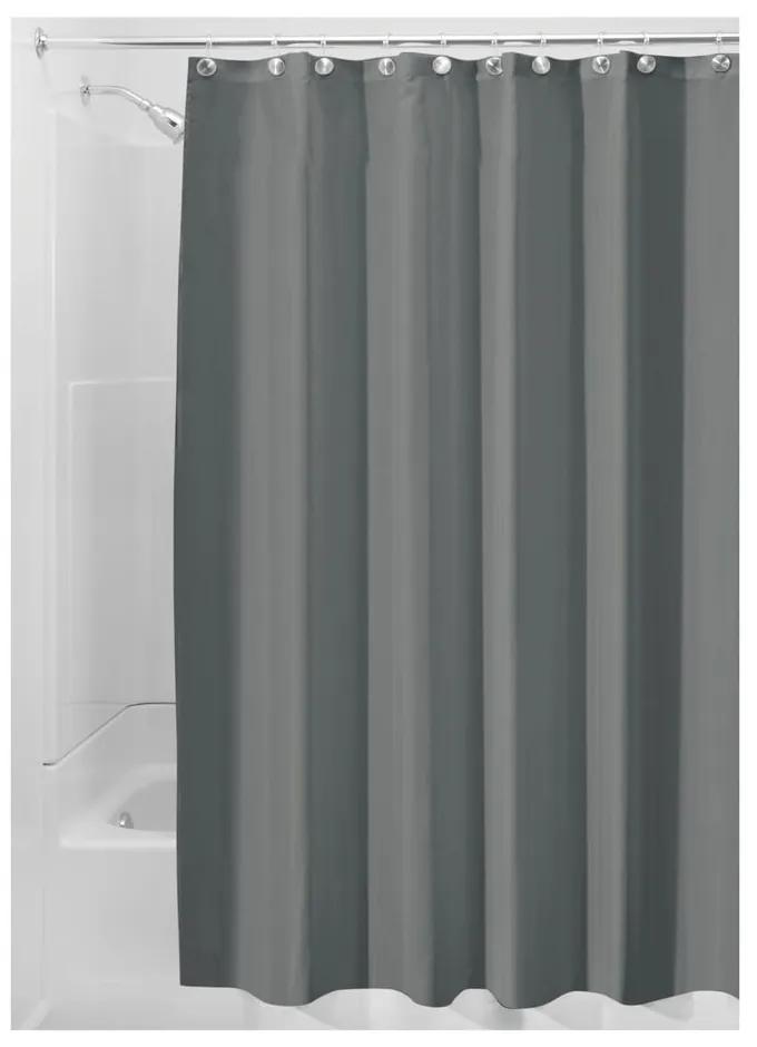 Tenda da doccia grigia , 180 x 200 cm Poly - iDesign