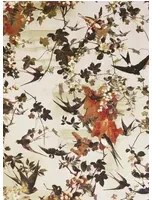Vogeltapete Hirondelles von Jean Paul Gaultier - Printemps