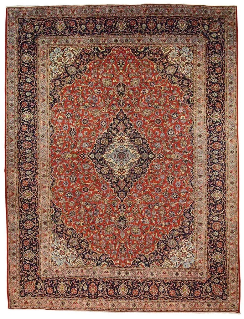 Kashan Tappeto persiano 310 x 390 (Iran)