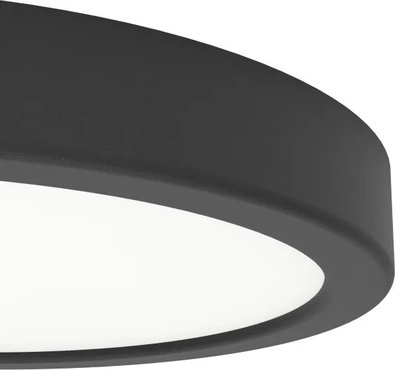 Eglo 901325 - Plafoniera LED per bagno FUEVA LED/11,5W/230V Ø21,1cm IP44 nero