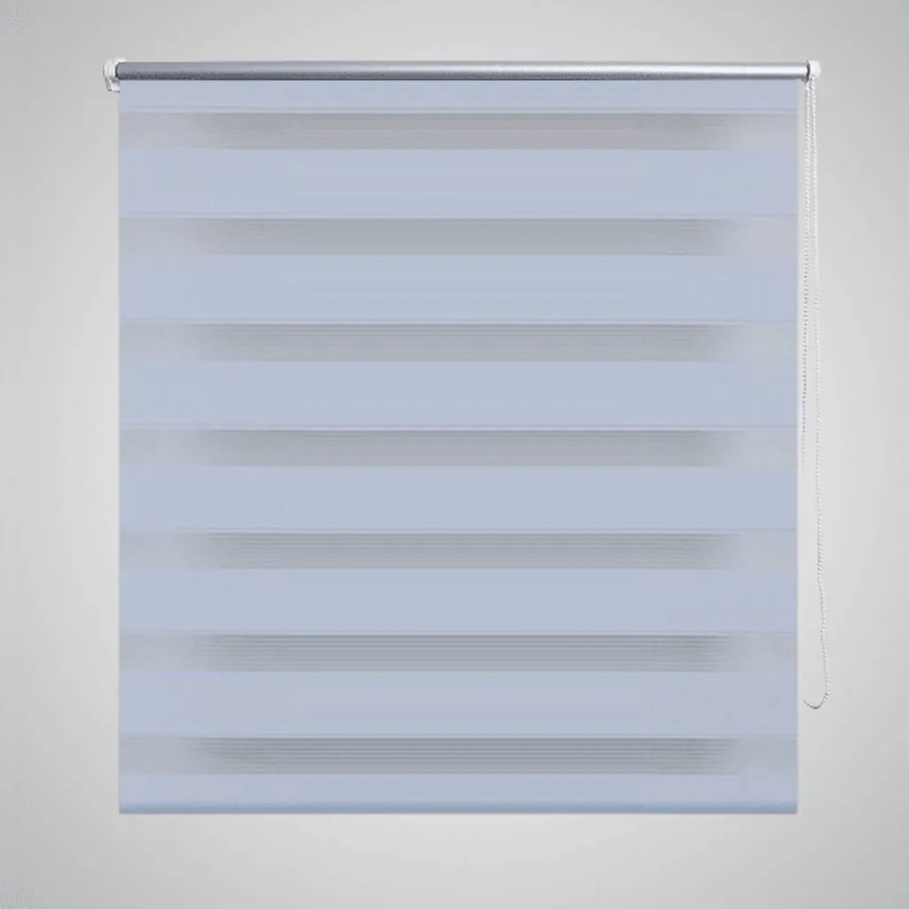 Tenda Oscurante A Rullo Zebra 90 X 150 Cm Bianca /