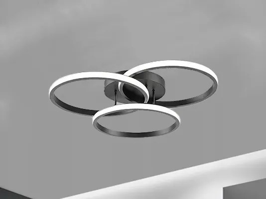 Plafoniera LED dimmerabile LED/70W/230V 3000-6500K nera + telecomando