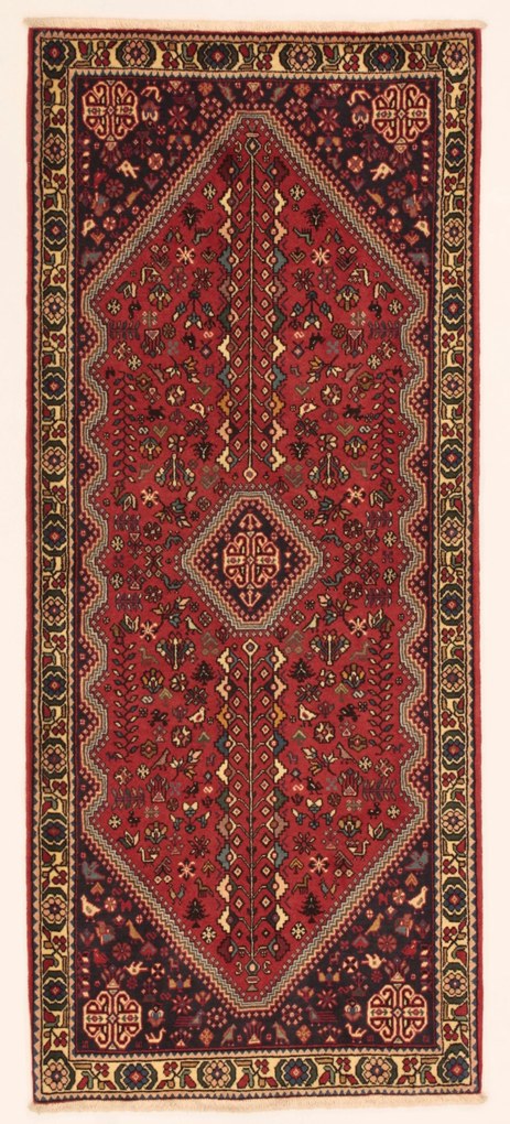 Abadeh Tappeto 200x80 (Iran) Annodato A Mano