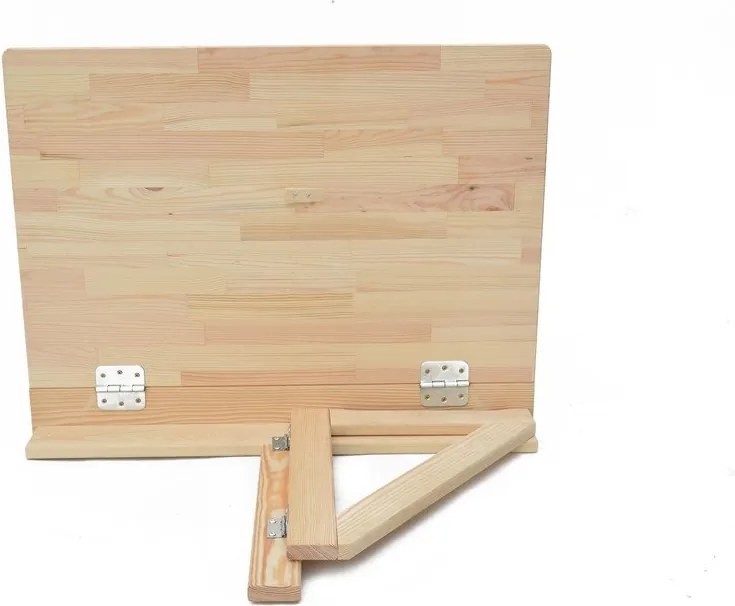 Tavolo per terrazzo da appendere in pino massiccio 59x79 cm – Rojaplast