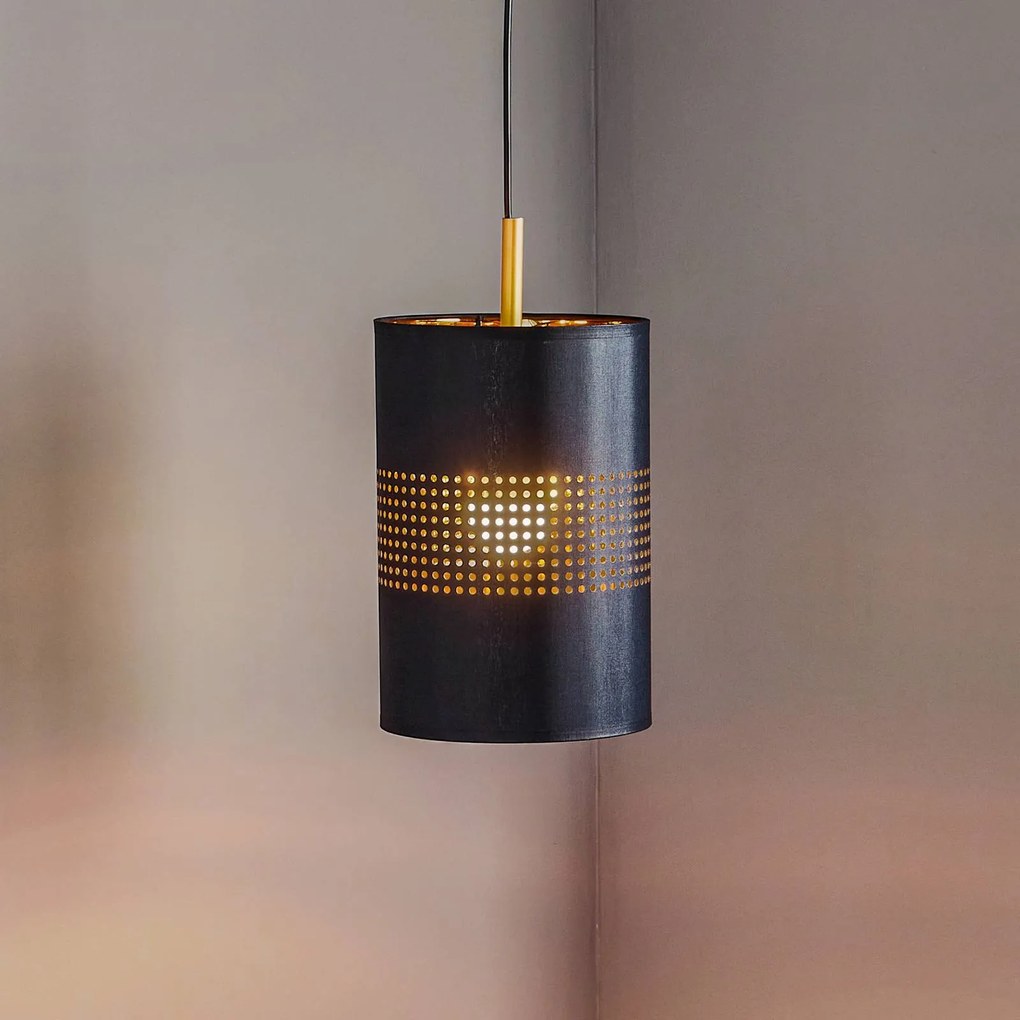 Lampada a sospensione Bogart Euluna, dimmerabile, Nero, Soggiorno / Sala da pranzo, Metallo, Moderno, Lampada a sospensione