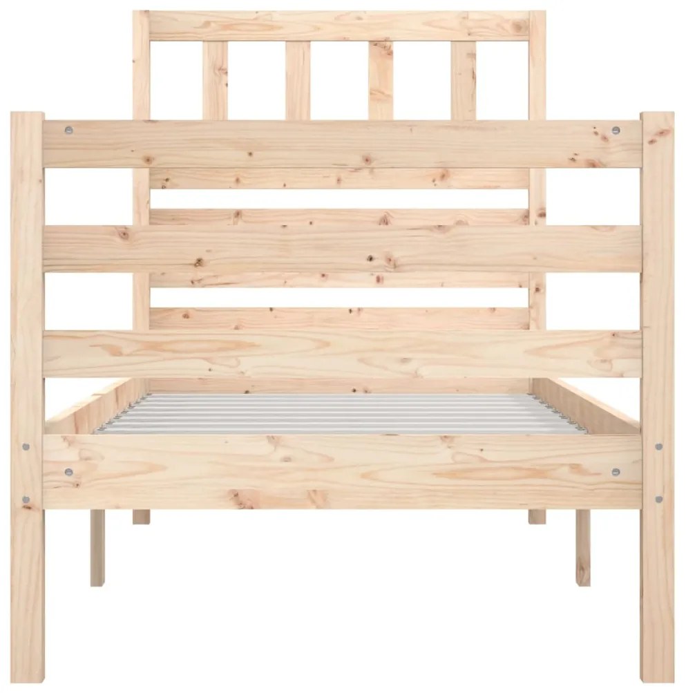 Giroletto 90x190 cm single in legno massello