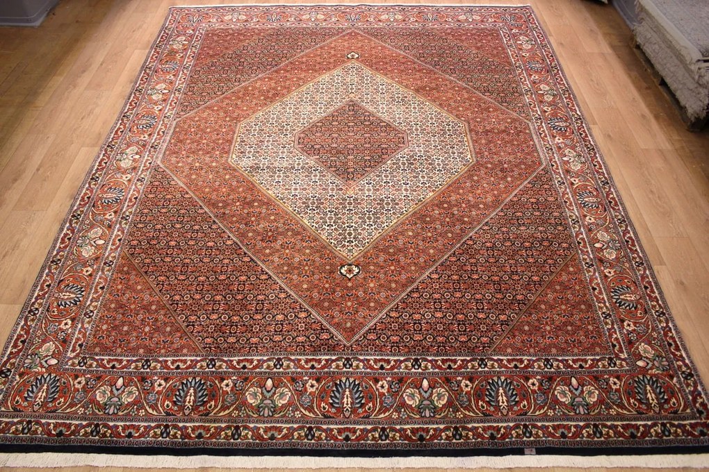 Bidjar Tappeto persiano 390x300 (Iran) Annodato A Mano