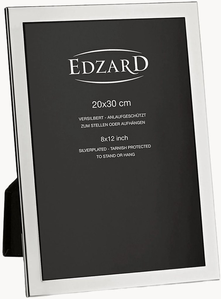 Cornice portafoto argentata Prato