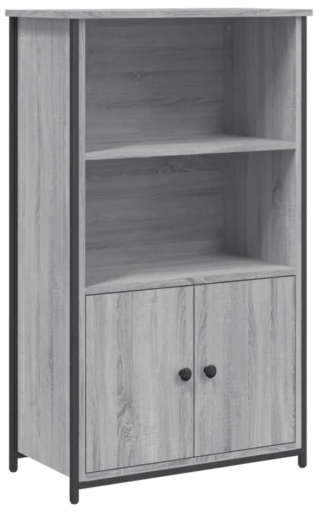 Credenza grigio sonoma 62x32x103,5 cm in legno multistrato