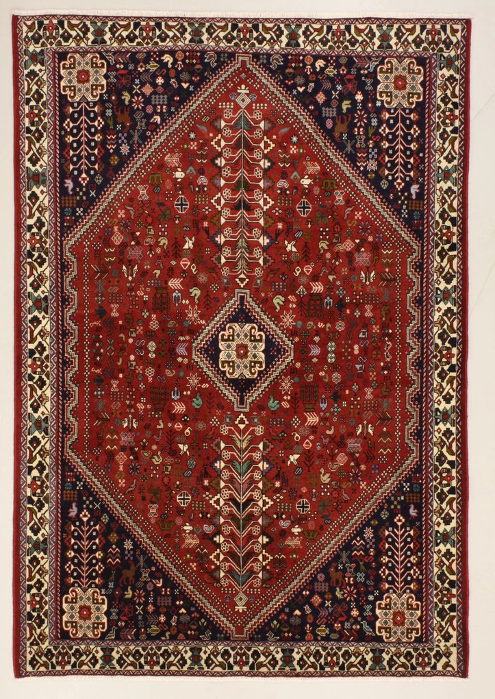 Abadeh Tappeto 250x170 (Iran) Annodato A Mano