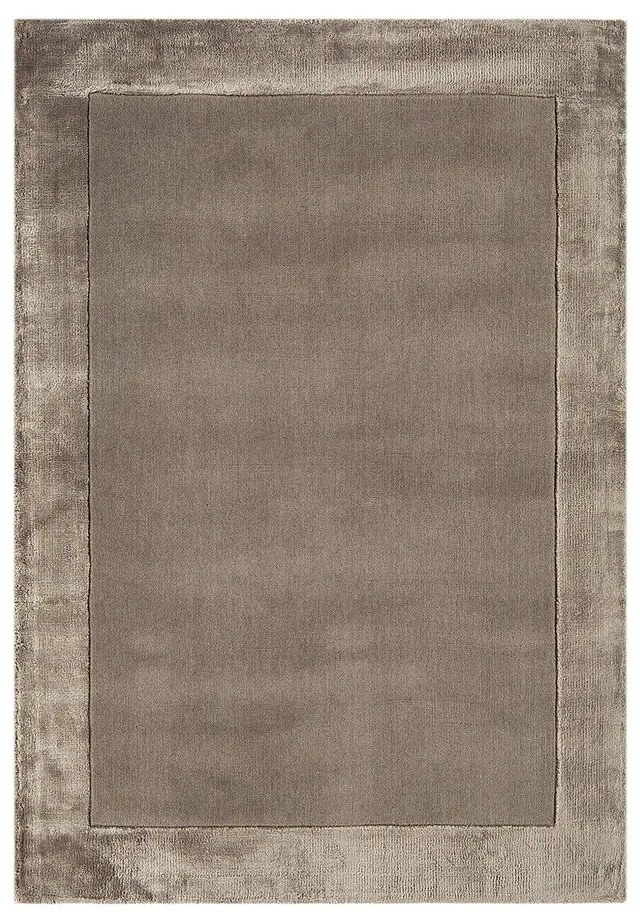 Tappeto marrone tessuto a mano con lana 160x230 cm Ascot - Asiatic Carpets