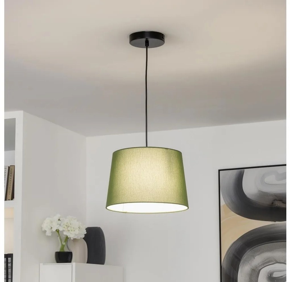Brilagi - Lampada a sospensione LED CERIA su cavo 1xE27/40W/230V Ø 30 cm verde