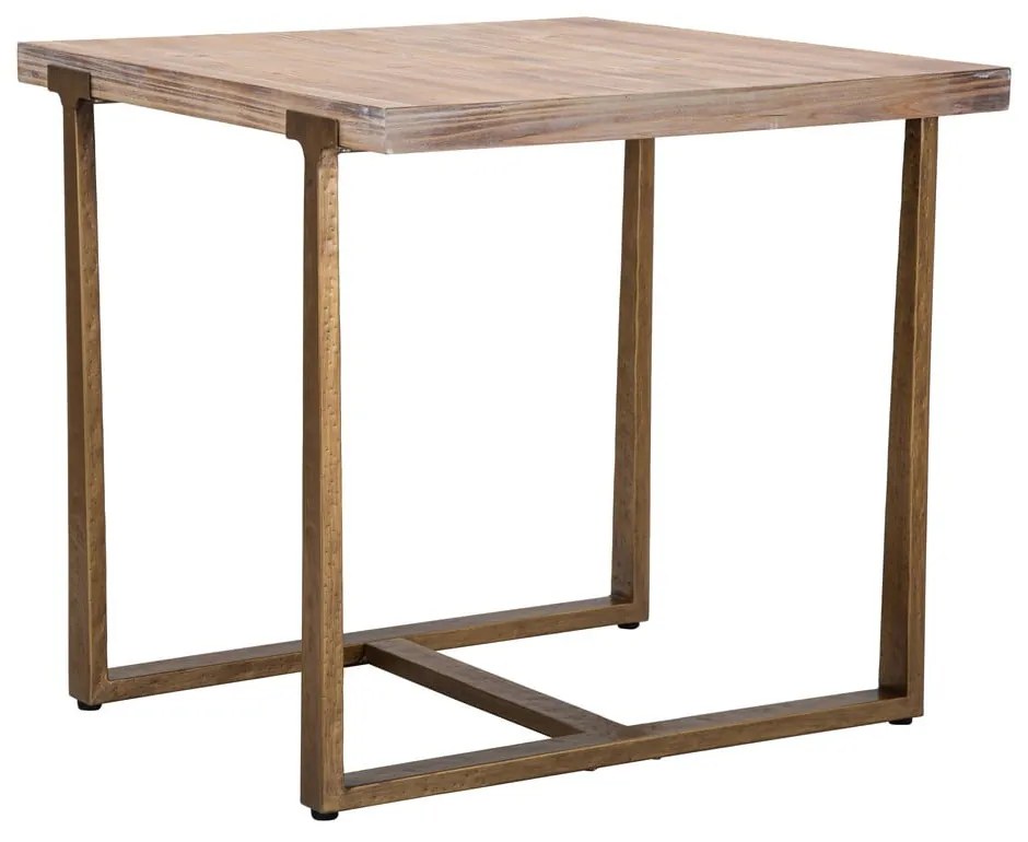 Tavolo da pranzo in colore naturale 80x80 cm Ankara - Mauro Ferretti