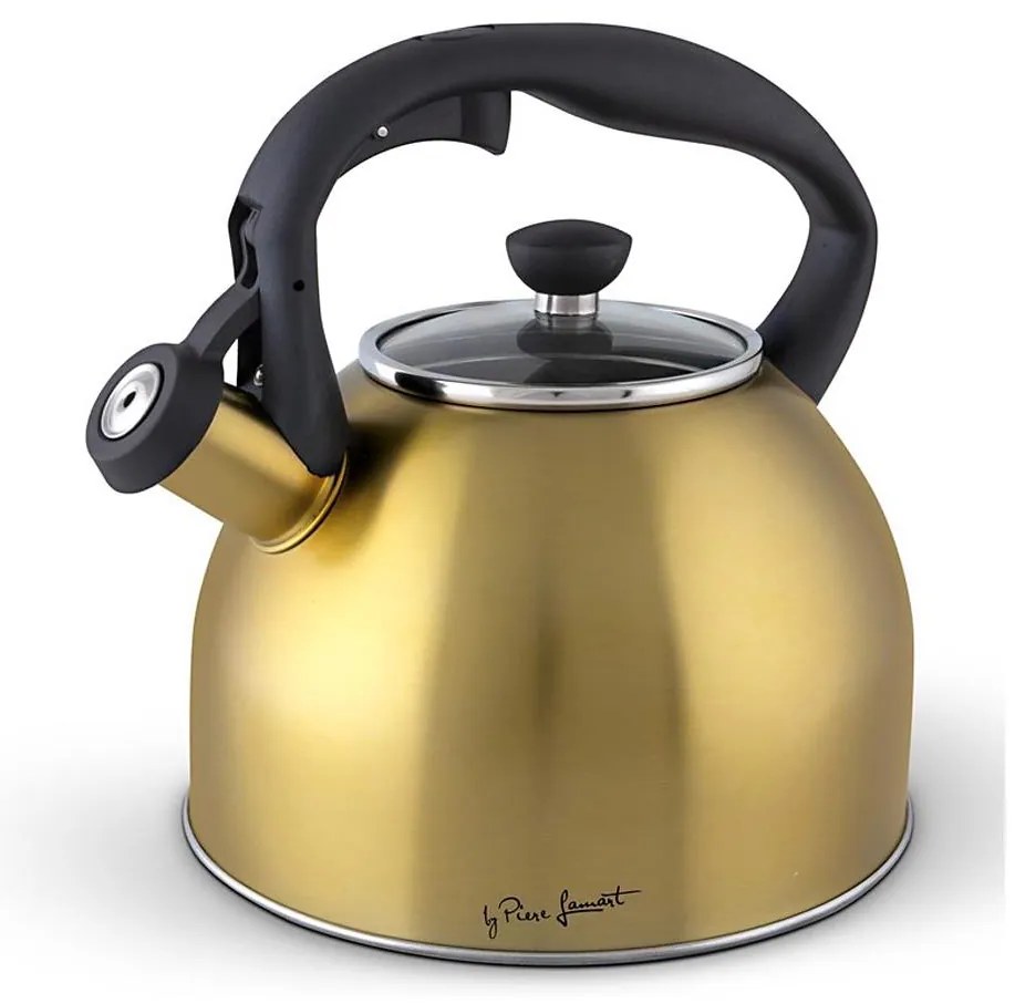 Lamart - Bollitore 2,5 l oro/acciaio inox