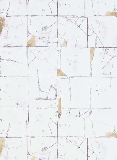 Fliesen Tapete Faenza Tile von Osborne & Little - Stone