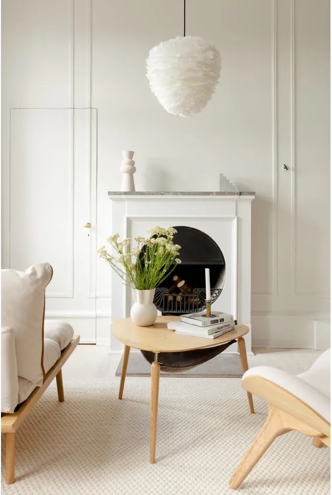 Tavolino da salotto di colore naturale ø 80 cm Hang Out – UMAGE