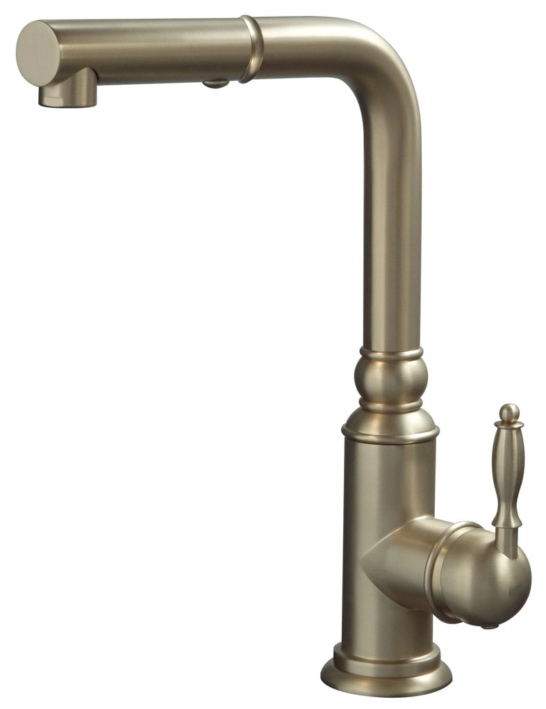 Berg Retro WW rubinetto da cucina verticale oro/oro antico 830157G