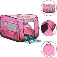 Tenda da Gioco per Bambini Rosa con 250 Palline 70x112x70 cm cod mxl 72612