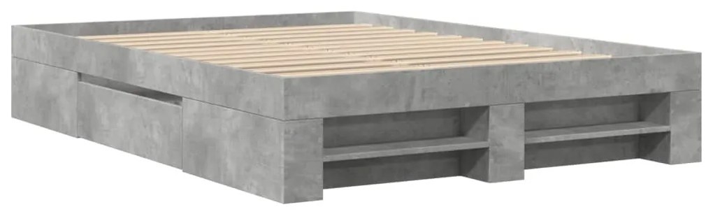 Giroletto grigio cemento 120x200 cm in legno multistrato