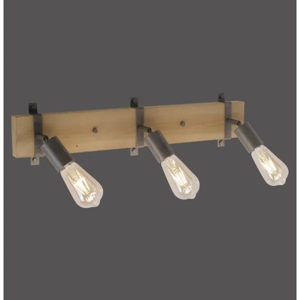 Leuchten Direkt 13473-79 - Luce Spot da parete SLAT 3xE27/40W/230V