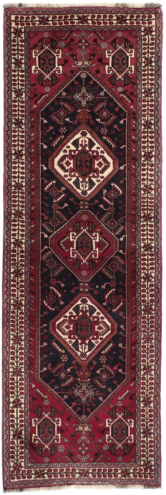 Gashghai Tappeto 80x250 (Iran) Annodato A Mano