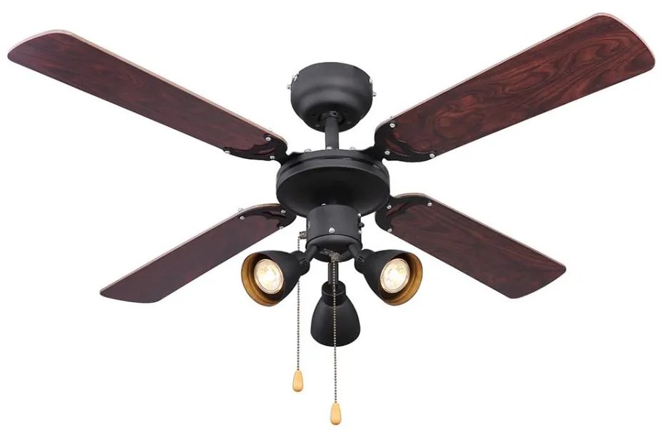 Globo 03808 - Ventilatore a soffitto HARVEY 3xGU10/50W/230V