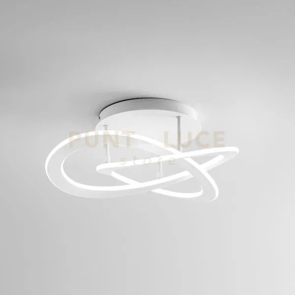 Yara p/g plafoniera led 3000k 2400lm 50w  dimmerabile 70cm silicone...