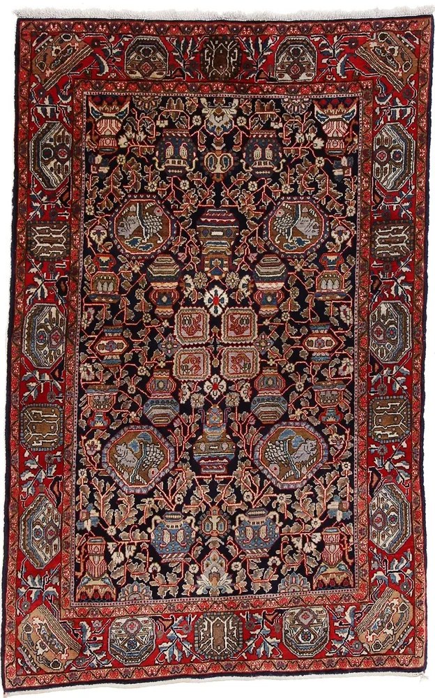 Sarouk Tappeto persiano 130x200 Rosa (Iran) Annodato A Mano