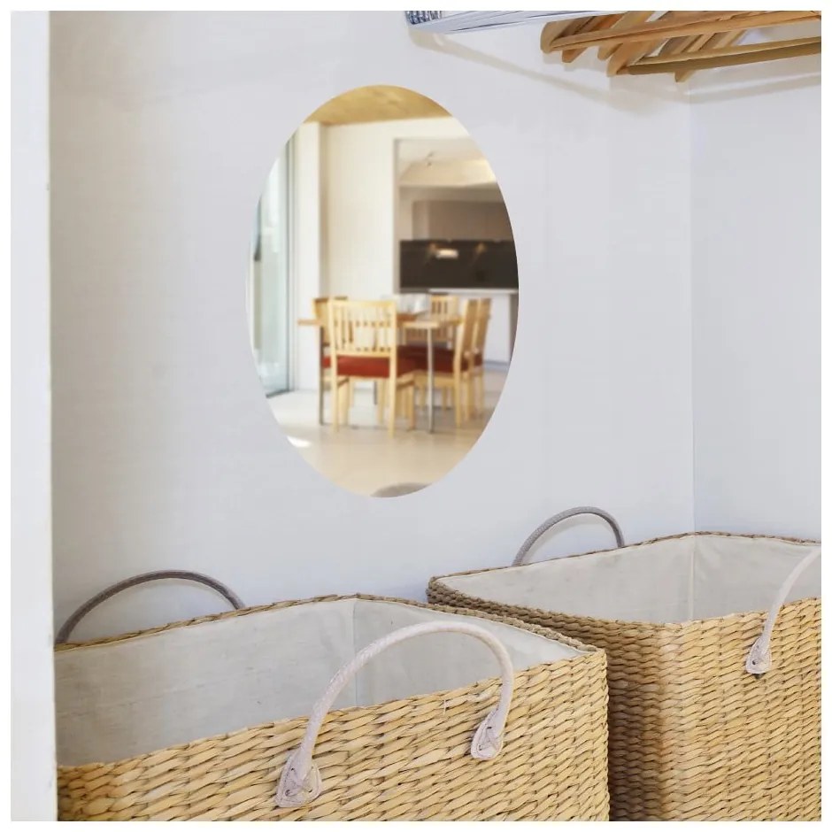 Specchio adesivo Ovale, 42 x 27 cm - Ambiance