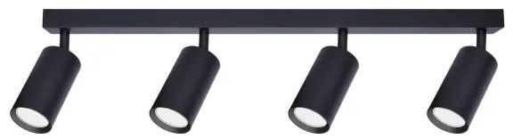 Brilagi - Faretto LED RGBW dimmerabile SELE 4xGU10/6W/230V nero