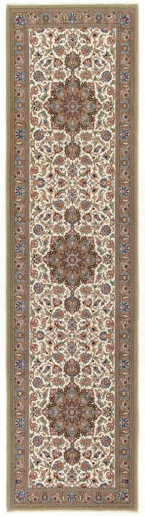 Ghom Tappeto 310 x 80 (Iran) Annodato A Mano