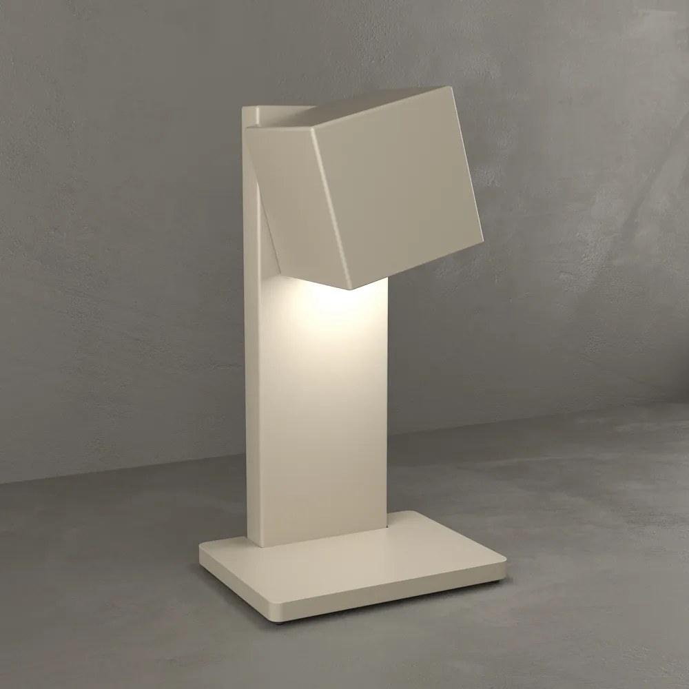 Lampada Scrivania-Ufficio Moderna Area Metallo Sabbia Metallo 1 Luce Gx53