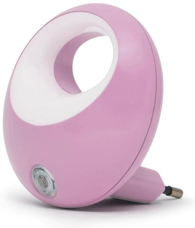 LED Luce di orientamento con sensore LED/1W/230V rosa