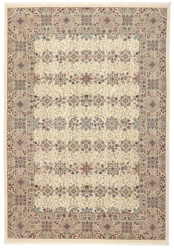 Isfahan Tappeto 220 x 300 (Iran) Annodato A Mano