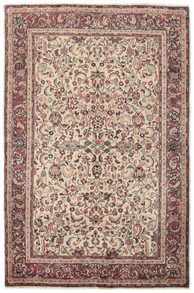 Sarouk Tappeto 160 x 250 (Iran) Annodato A Mano