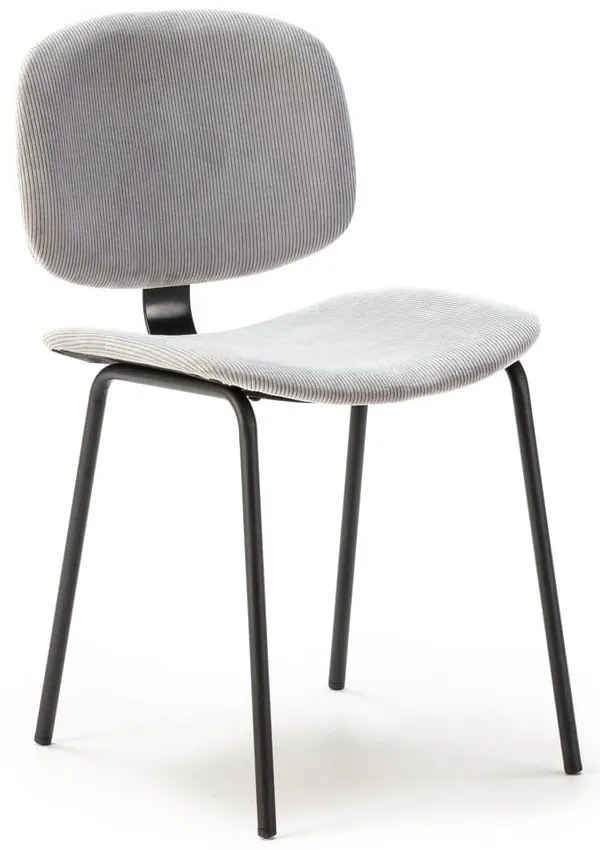 Sedie da pranzo grigie in set di 2 Arus - Marckeric