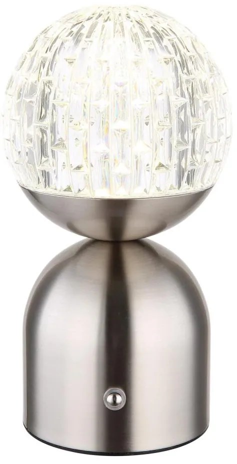 Globo 21007N-Lampada da tavolo LED dimmerabile con funzione Touch JULSY LED/2,5W/3,7V 2700/4000/6500K opaco