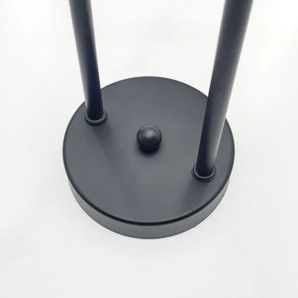 Brilagi - Lampadario da soffitto MALIVA 4xE14/15W/230V nero/trasparente