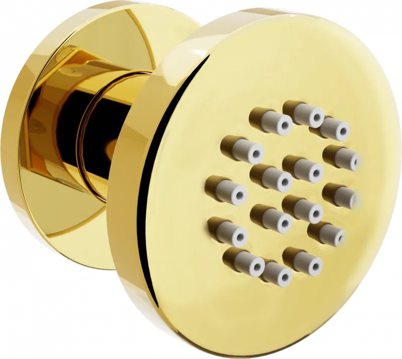 Mexen soffione laterale a incasso, dorato - 79361-50