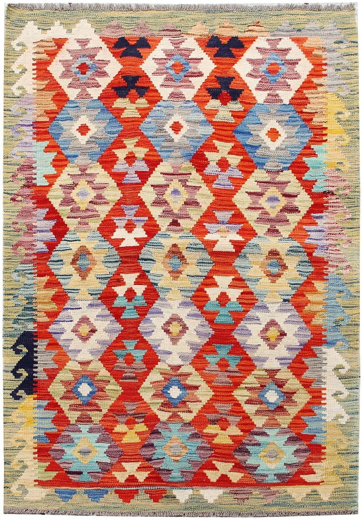 Kilim Tappeto orientale 100 x 150 (Pakistan) Tessuto A Mano