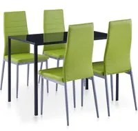 Set da Pranzo 5 pz Verde cod mxl 15178