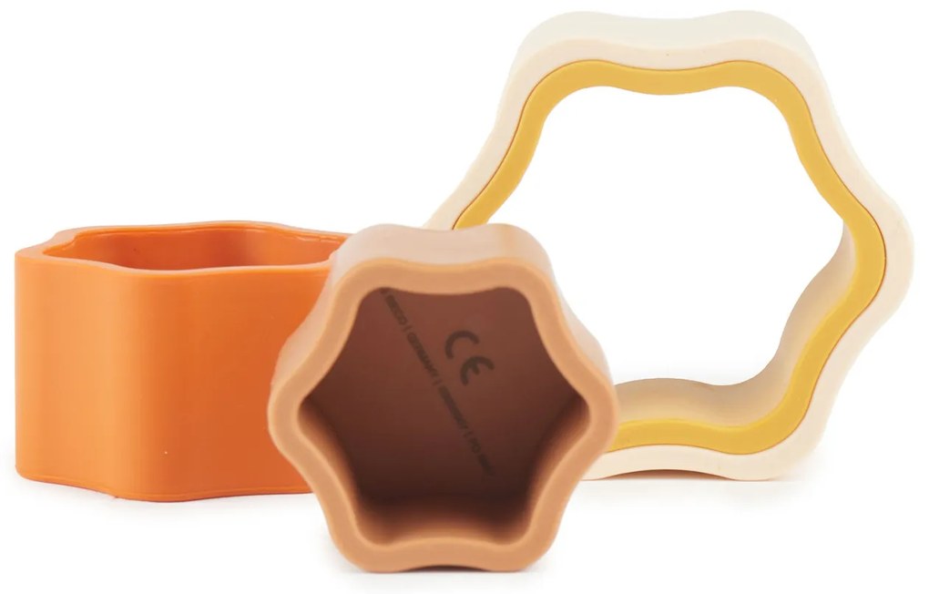 Bieco - Fiore in silicone impilabile - Chocolate Bliss