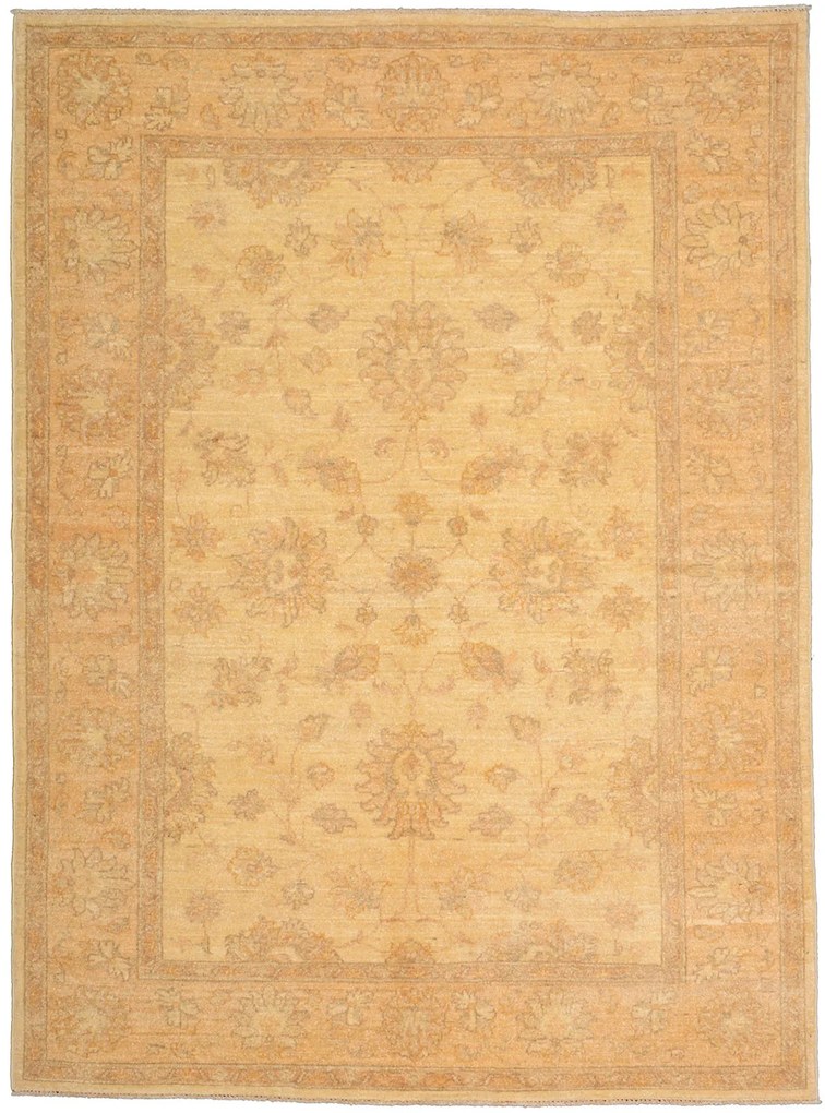 Ziegler Tappeto 150 x 210 Beige (Pakistan) Annodato A Mano