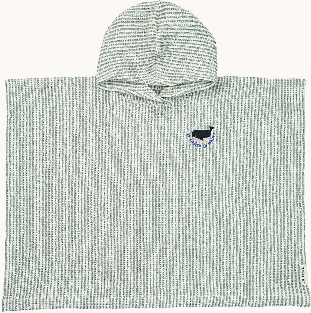 Poncho per bambini in cotone organico Paco, varie misure