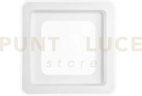 Plafoniera led dygital quadrata bianca 40w 4315lm cct+rgb 3000-6500...