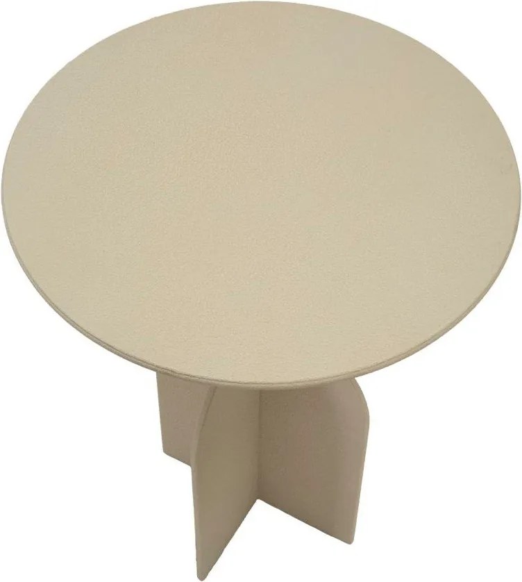 Tavolino rotondo in metallo ø 45 cm Dune – Mauro Ferretti