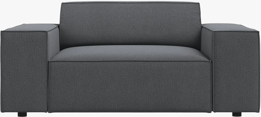 Poltrona modulare Jodie in tessuto Megan – L124 cm