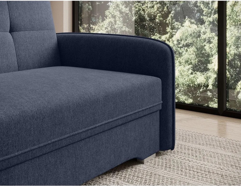 Poltrona blu scuro Laine – ELTAP
