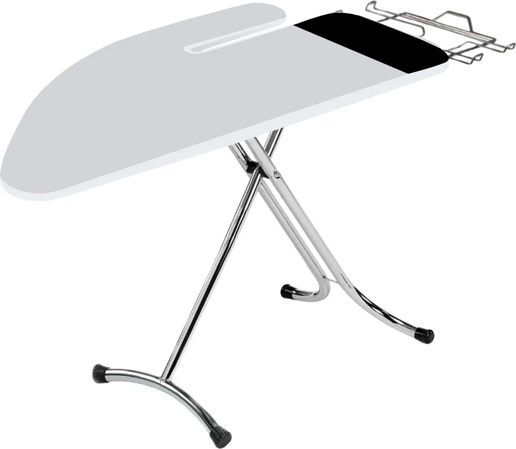 Asse da Stiro Completo Combiboard Plus 125x48 cm con Piano Stiramaniche Gambe Triple Regolabile in Altezza...