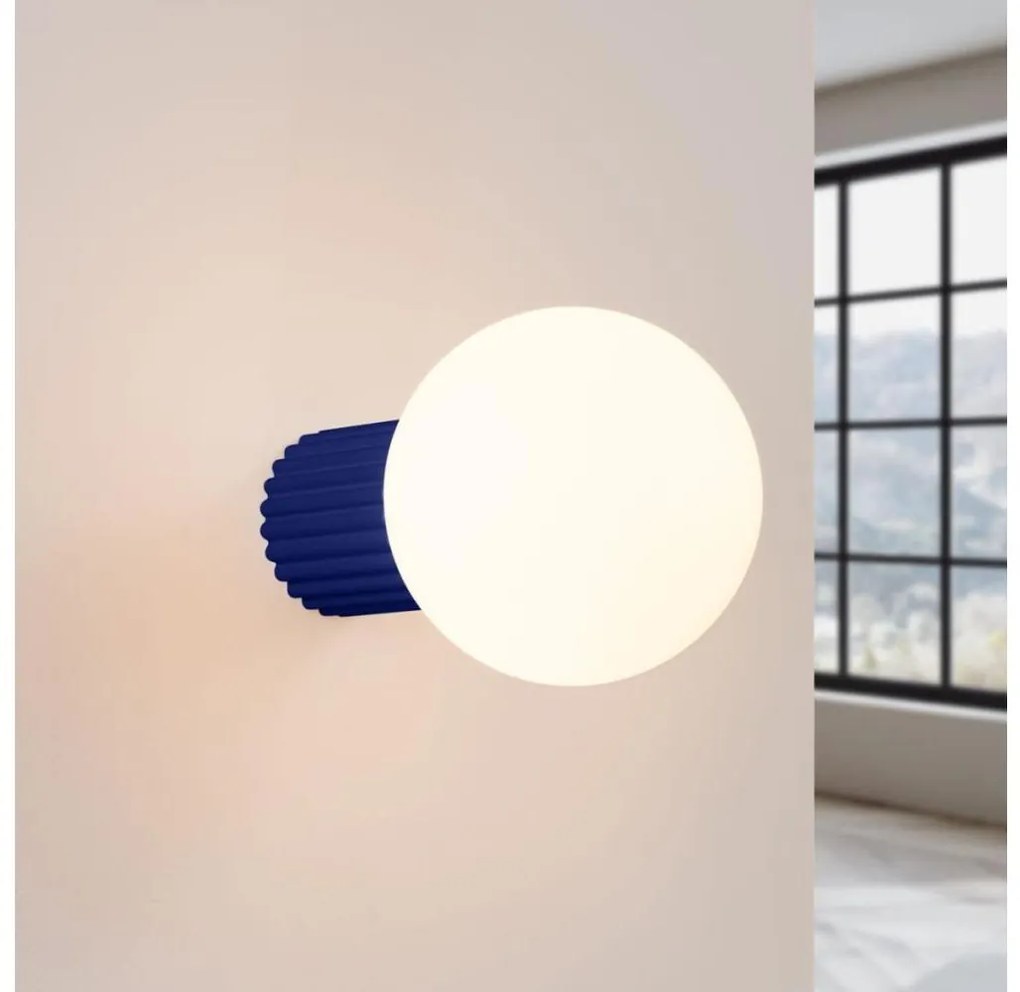 Sollux SL.1737 - Applique da bagno HALO 1xG9/8W/230V IP44 blu